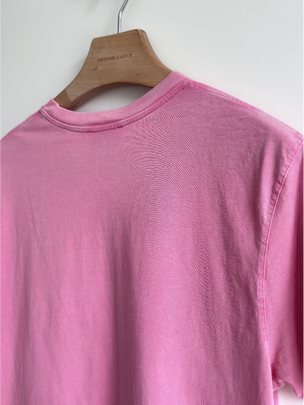 Maison Labiche Paris Pink Embroidered Cotton T-Shirt Size Medium - Picture 7 of 10